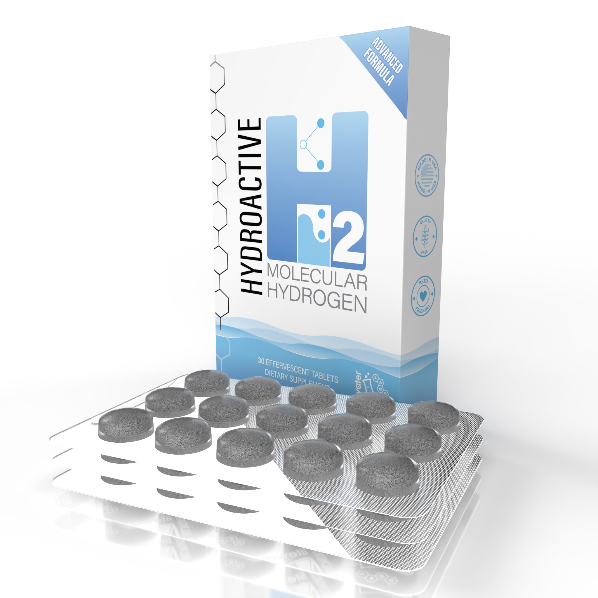 Hydroactive™ H2 Molecular Hydrogen Tablets