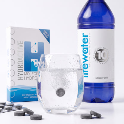 Hydroactive™ H2 Molecular Hydrogen Tablets - 30 Tablets, Blister Pack