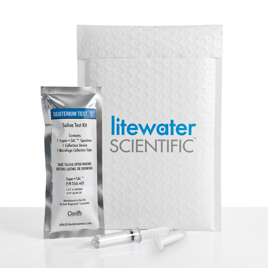 Litewater™ Deuterium Saliva Test Kit