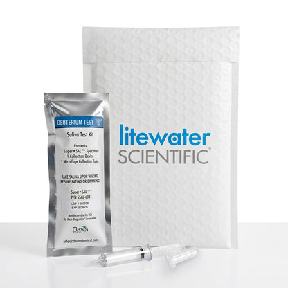 Litewater™ Deuterium Saliva Test Kit