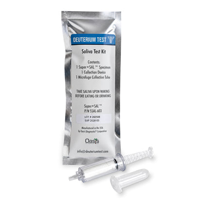Litewater™ Deuterium Saliva Test Kit